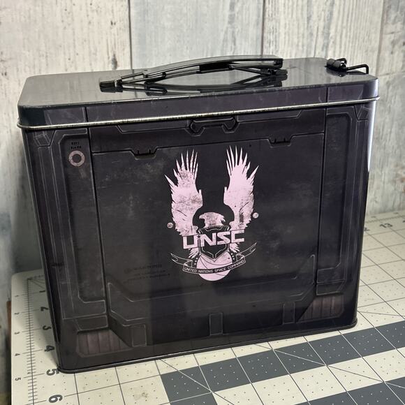 Microsoft Xbox Halo 5 Guardians UNSC Tin Ammo/Lunch Box Loot Crate by The Coop - Picture 4 of 11